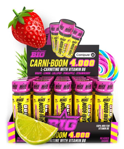 Carniboom - L Carnitina | Pack 20 botes - ZEUS FN