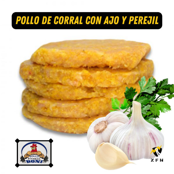 Hamburguesas Variadas Pollo de Corral -  Elige tus 10 Packs - Fitness Boni