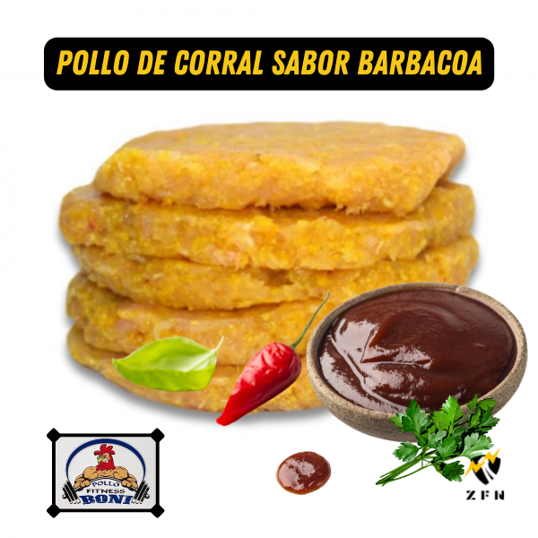 Hamburguesas Variadas Pollo de Corral -  Elige tus 10 Packs - Fitness Boni