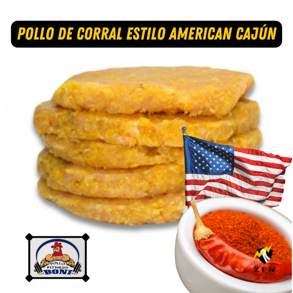 Hamburguesas Variadas Pollo de Corral -  Elige tus 10 Packs - Fitness Boni