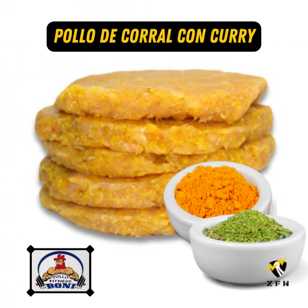 Hamburguesas Variadas Pollo de Corral -  Elige tus 10 Packs - Fitness Boni