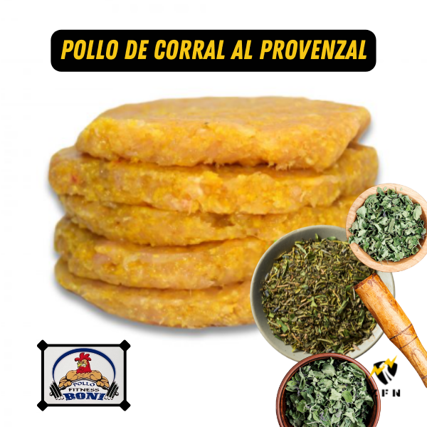 Hamburguesas Variadas Pollo de Corral -  Elige tus 10 Packs - Fitness Boni