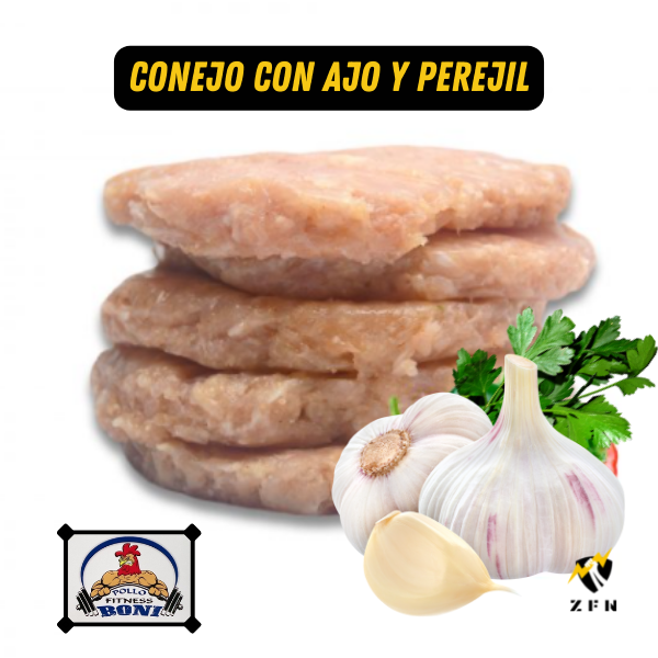 Hamburguesas Variadas Conejo - Elige tus 10 Packs - Fitness Boni