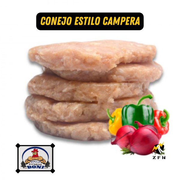 Hamburguesas Variadas Conejo - Elige tus 10 Packs - Fitness Boni