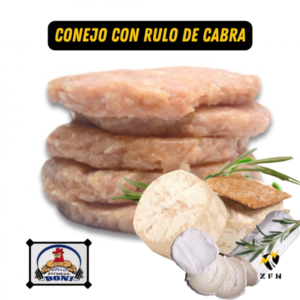 Hamburguesas Variadas Conejo - Elige tus 10 Packs - Fitness Boni