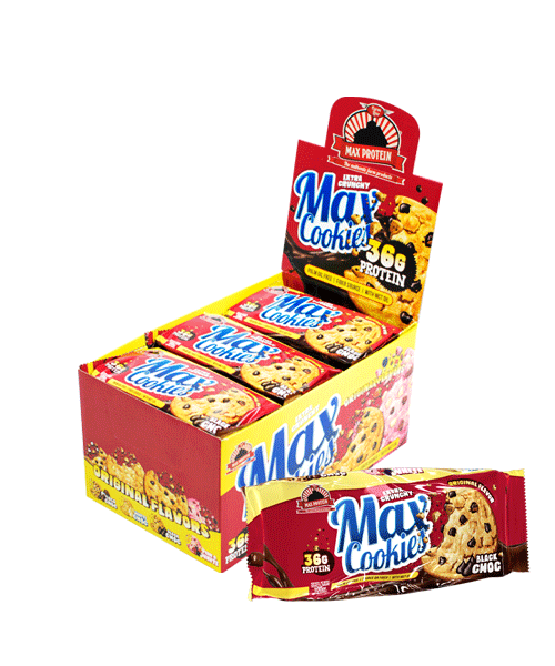 GALLETAS MAX COOKIES | 12 packs (48 Uds)