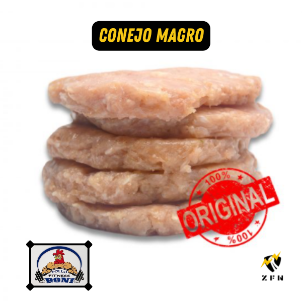 Hamburguesas Variadas Conejo - Elige tus 10 Packs - Fitness Boni